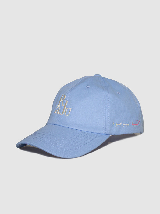 [단독]Signature Ball Cap_Sky Blue