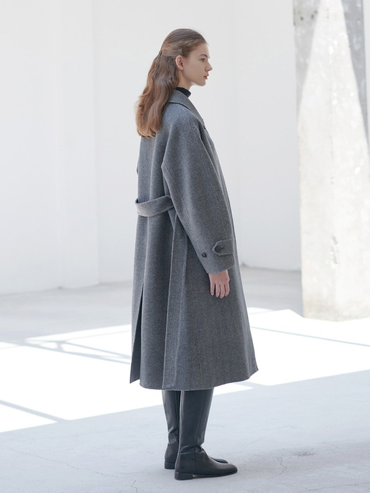 23FN handmade single raglan coat [C/HB]