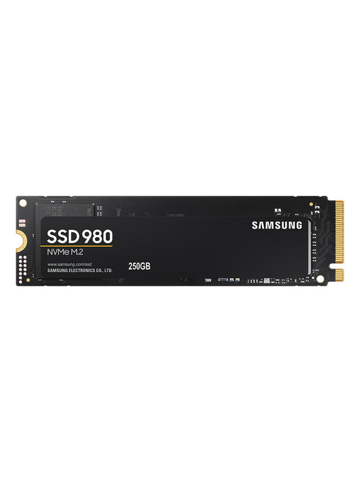 삼성전자 SSD  공식인증 980 M.2 PCIe NVMe SSD 250GB MZ-V8V250BW