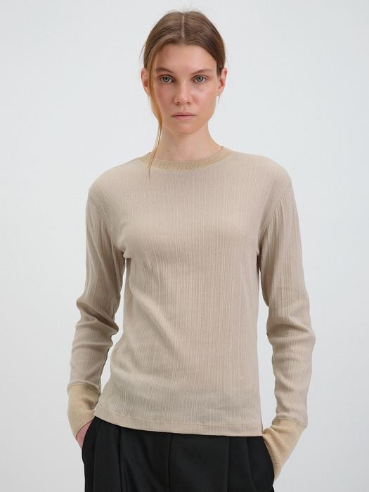 BASIC ROUND KNIT_4colors