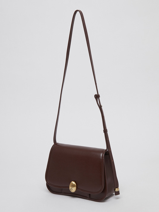 Egg shoulder bag(Merlot red)