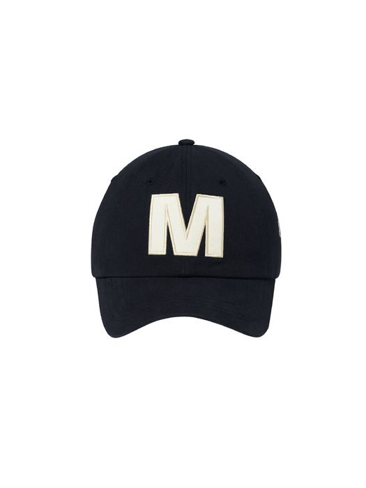 CAP M SATIN_BLACK IVORY