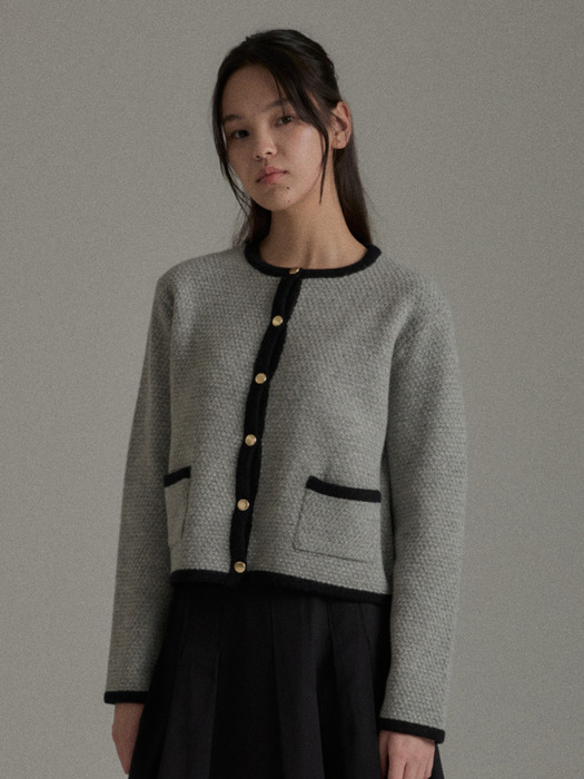 CYERA KNIT JACKET (3colors)