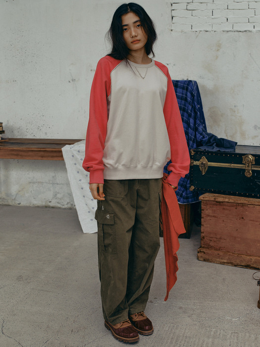 Kyoto Cargo Pants Khaki_F251PT01