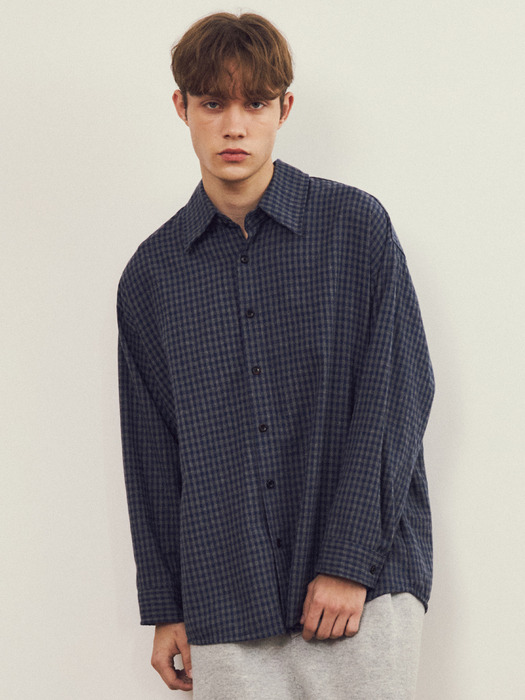 Gingham Vintage Checked Shirt 3COLOR