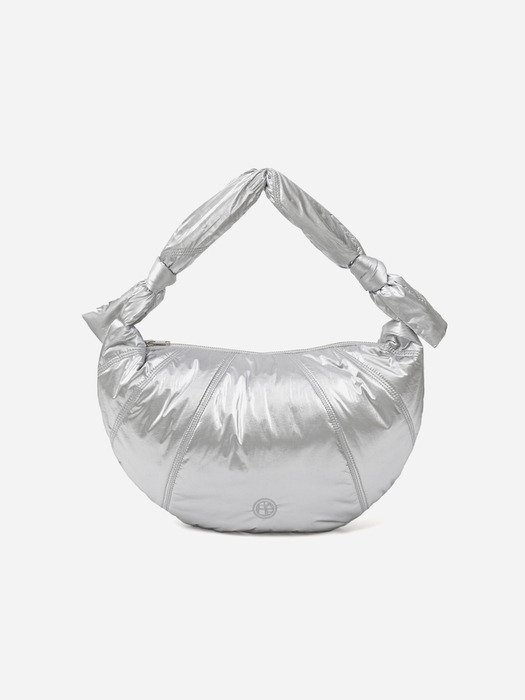 GLOSSY CRESCENT MOON BAG [3COLORS]
