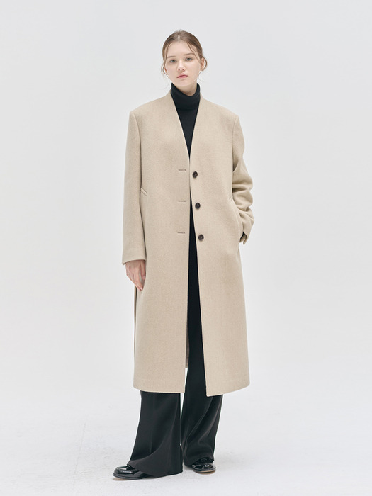 24WN collarless minimal coat [O/BE]