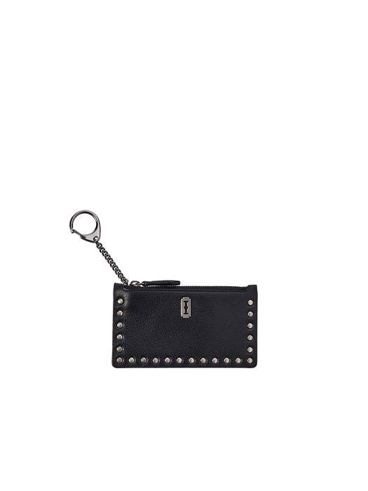 Perfec Rider Zipper Card Wallet (퍼펙 라이더 카드 지갑) Black