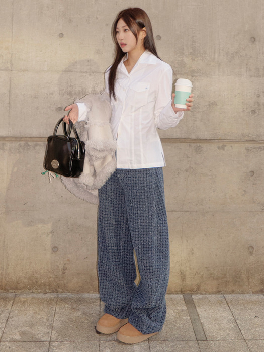 LOTSYOU ♥ Lovey Dovey Denim Pants /追跡付 LOTSYOU】Lovey Dovey Denim Pants Blue (LOTSYOU/パンツ