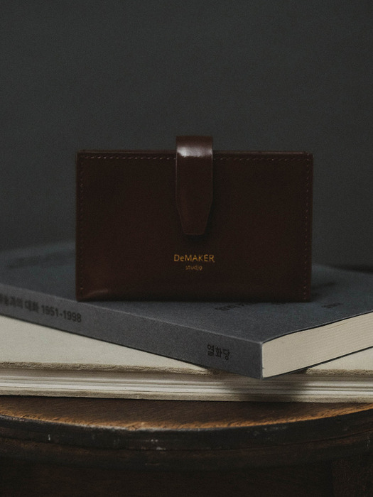 Folding wallet-choco