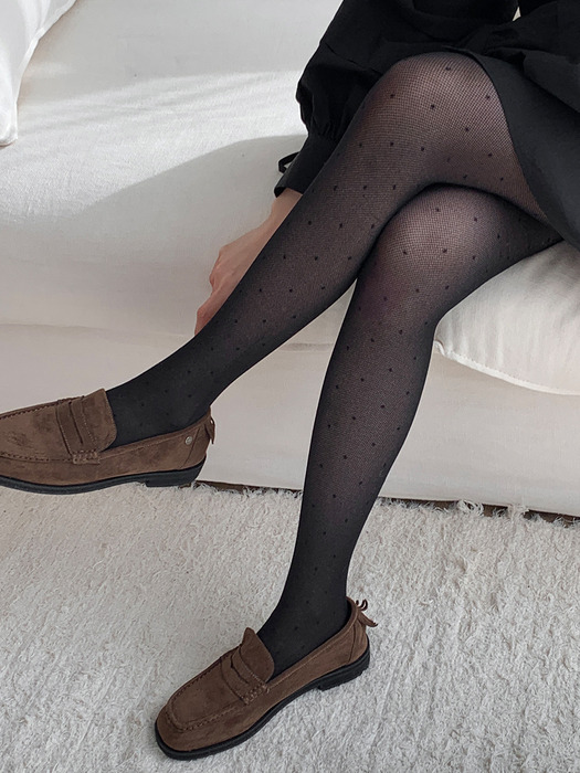 [단독]Dot Black Stockings_VH2511SS005M