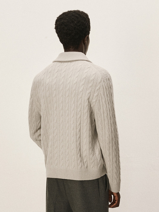 [Murray Allan]Cable jacket_Shadow M43MJA007SD