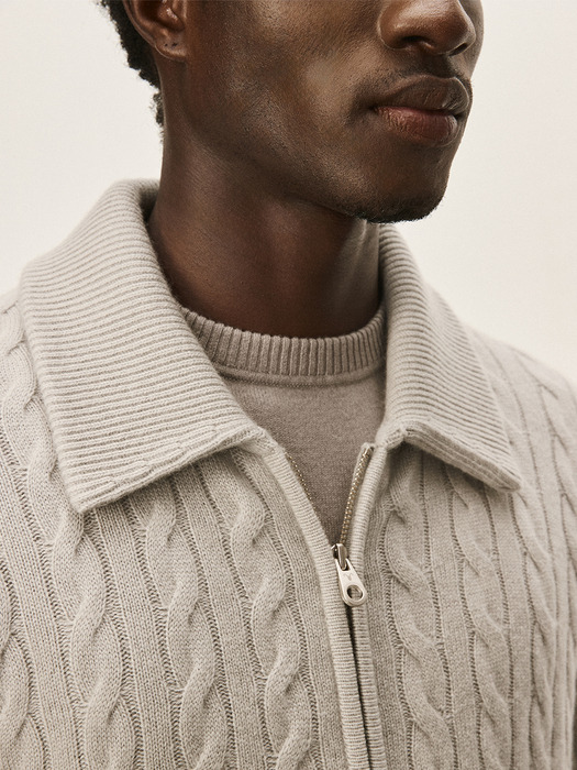 [Murray Allan]Cable jacket_Shadow M43MJA007SD