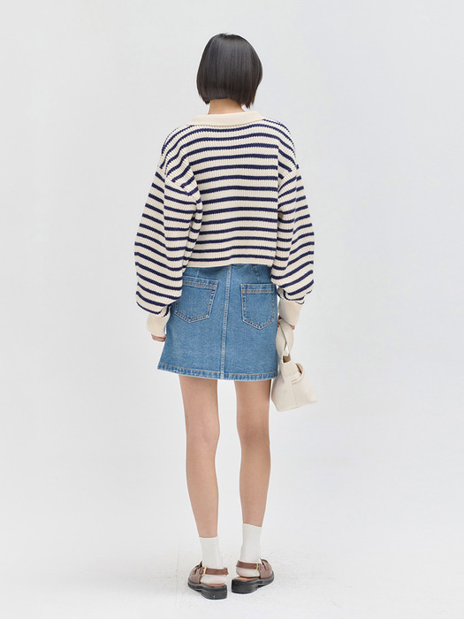 25SN casual crop cardigan [ST]