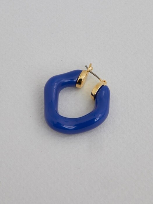 Wave Link Earrings_Blue