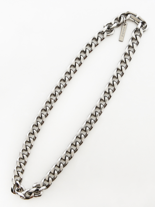 HEAVY CHAIN NECKLACE (SILVER)