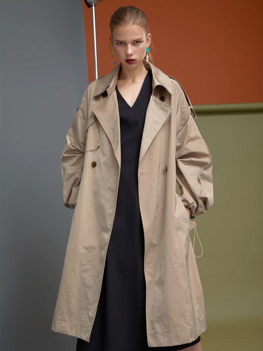 SHINY TRENCH COAT_BP3AWC0107