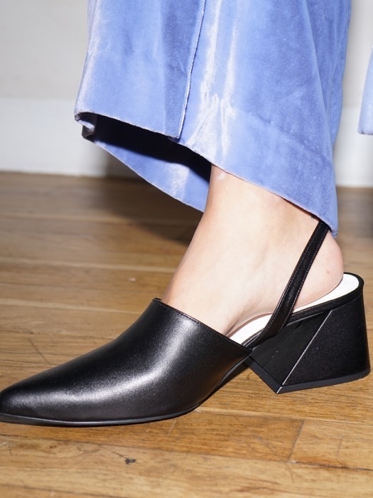 Melody Sling-backs / YY9A-S34 Black