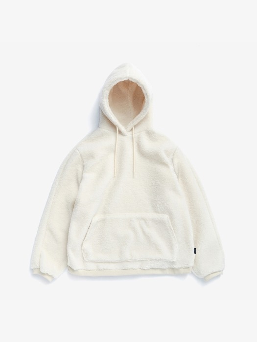 STAN FLEECE HOODY (IVORY)