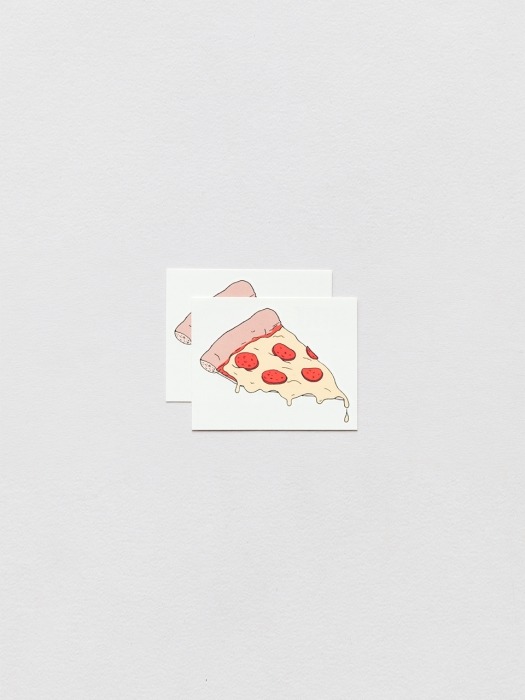 Pizza Slice Pairs 타투 스티커