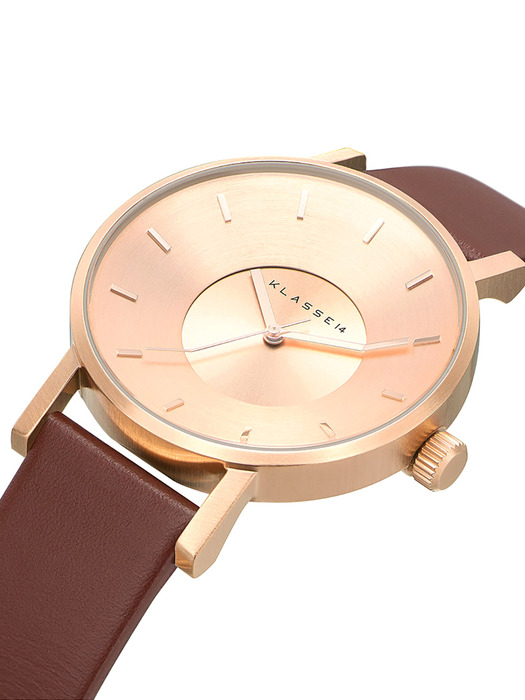 VOLARE ROSE GOLD BROWN 42mm - VO14RG002M