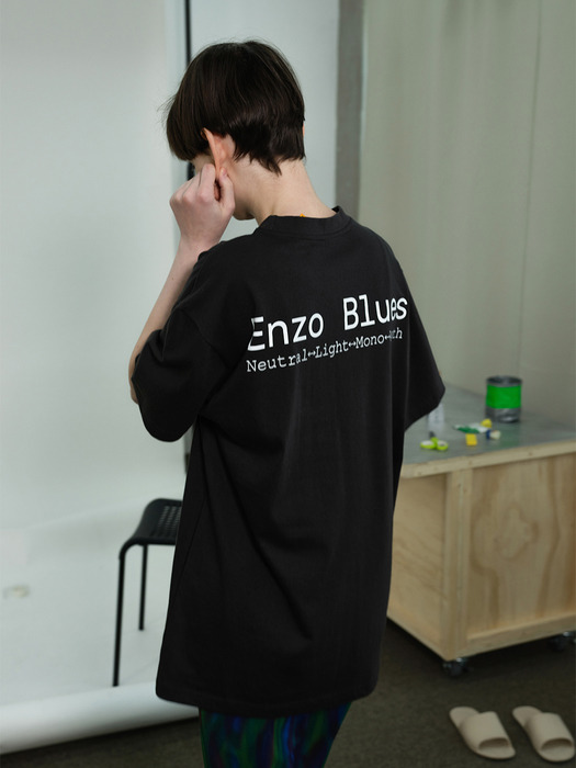 Enzo Keywords T-shirt (Charcoal)