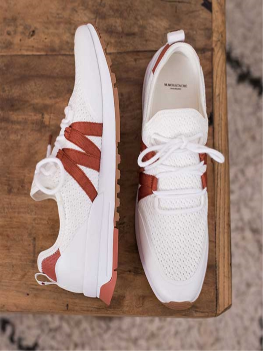 Mens Michel Terracota Sneakers