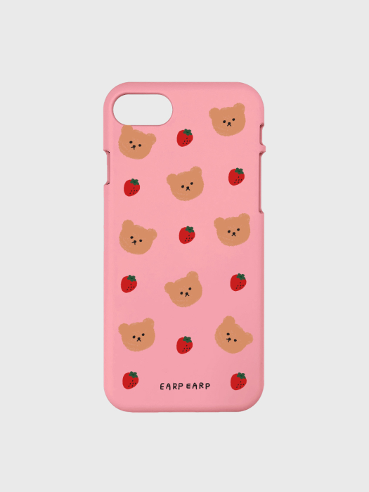 Dot strawberry bear-pink(color jelly)