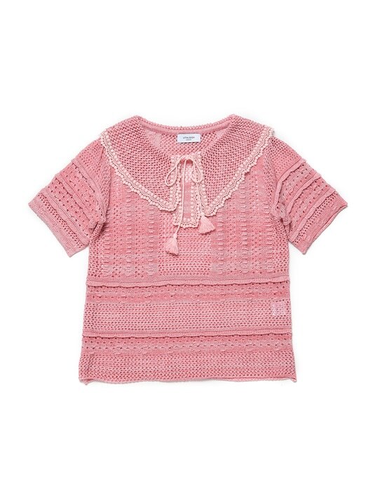 Scotch Open Work Cool Knit (Pink)