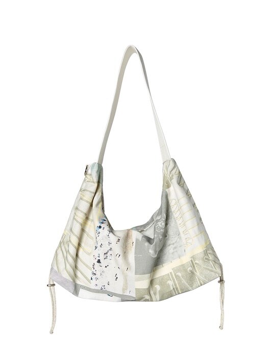 COLLAGE GRAPHIC SHOULDER BAG, COLLAGE GRAPHIC