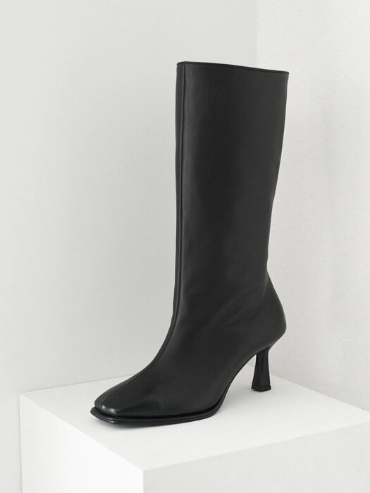 Mrc078 Half Long Boots (Black)