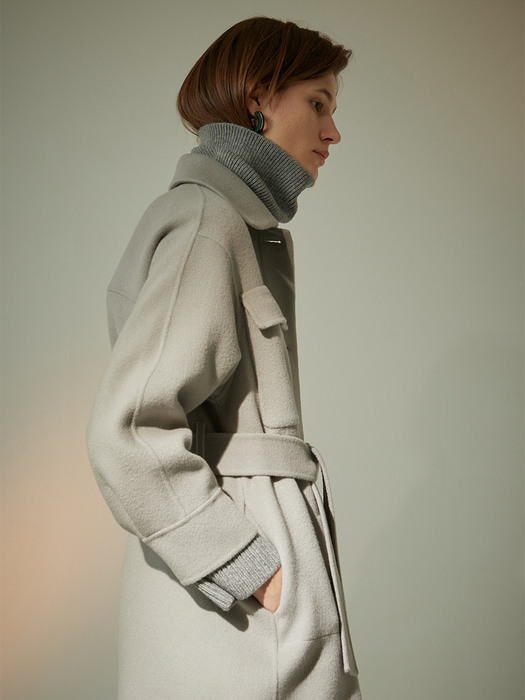 KYRA  BELTED COAT