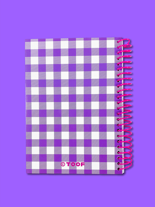 TOOF LOVE YOU BABE SPIRAL NOTEBOOK (무선노트)