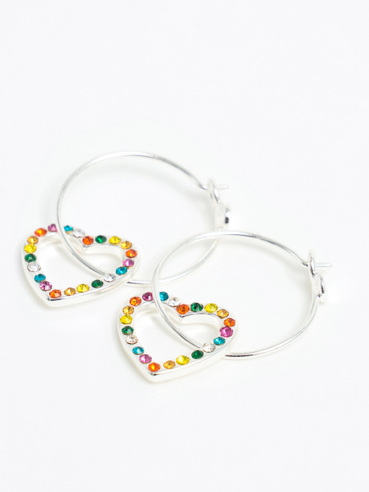 Small hoop heart earrings_B215AIW001SI