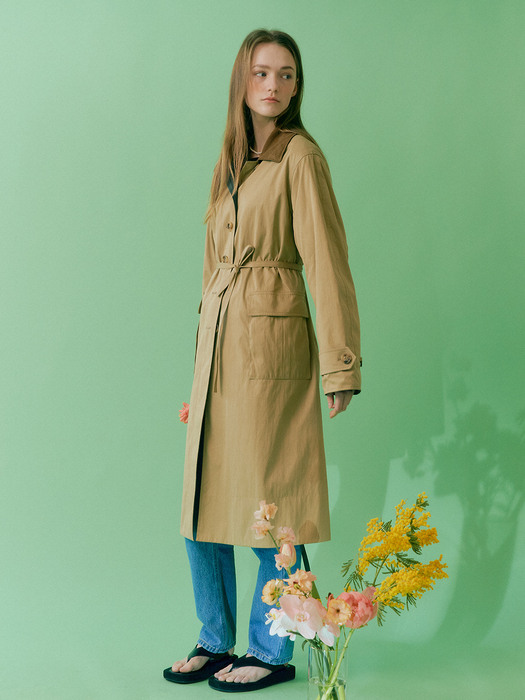 Reversible Essential Trench Coat