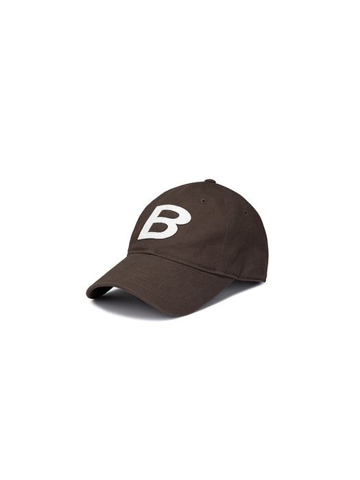 B PATCH CAP - BROWN 