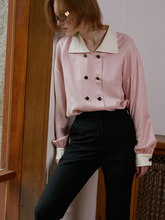 DIANA BLOUSE	- PINK