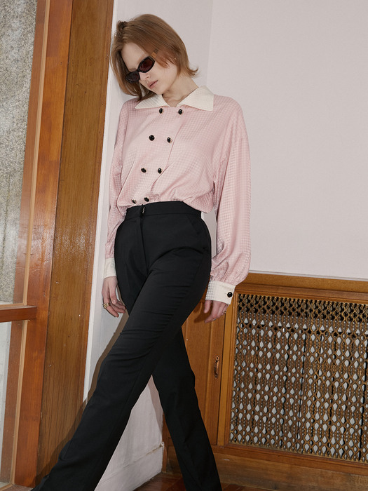 DIANA BLOUSE	- PINK