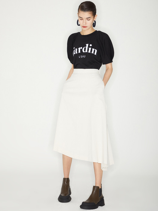 JARDIN TEE_BLACK