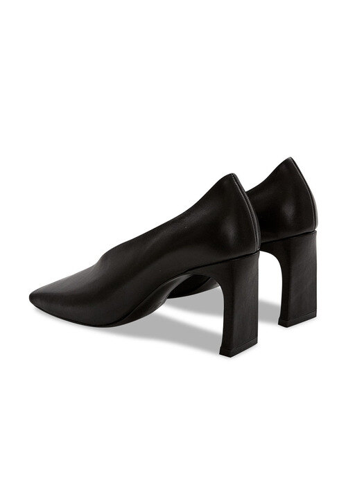 PLUMP HEEL BLACK