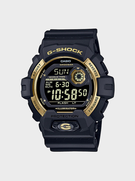 G-8900GB-1DR 남성 우레탄 손목시계