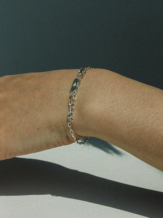 Clip chain bracelet (petit.ver)