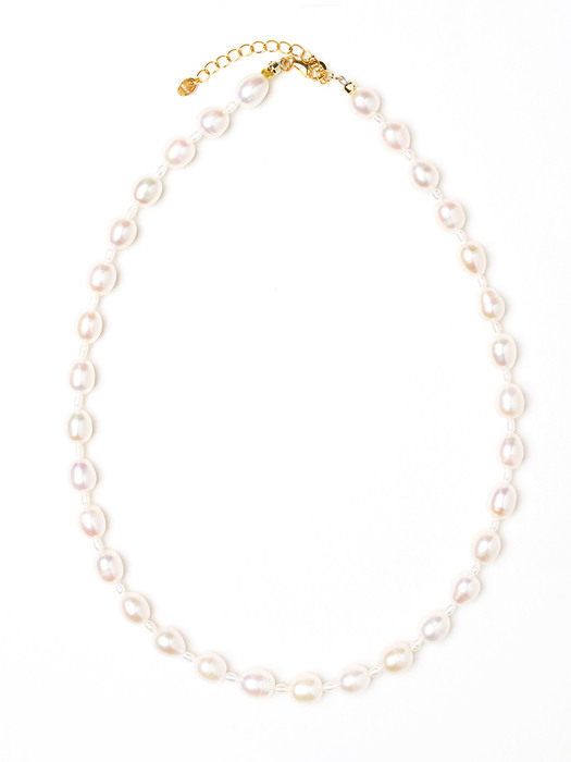 Ripple pearl Necklace