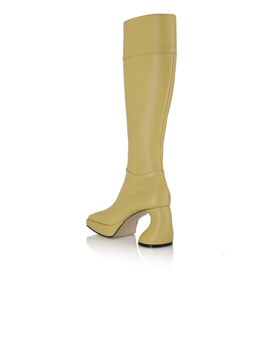 Doris Long Boots / 21AW-B571 / BURNT YELLOW