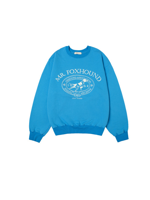 SITP5042 Foxhound Sweat shirt_Bright blue