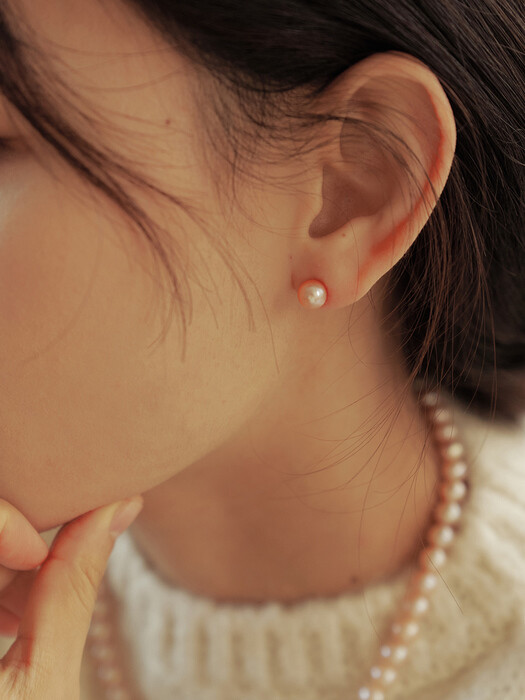 Color Classic Pearl Earrings_EC1779