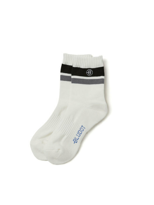 DASH B MODERN SOCKS_WH