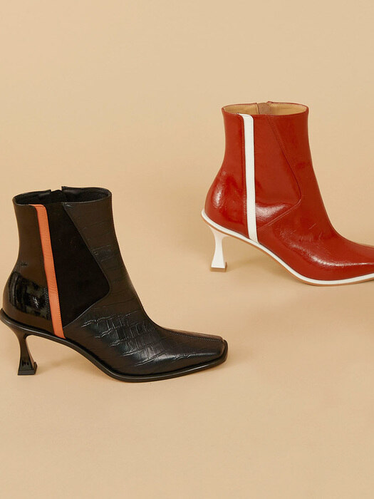 Q1AW-B401 / TOKYO ankle boots _ 3color
