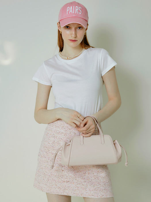 Blooming L bag_Cream Pink