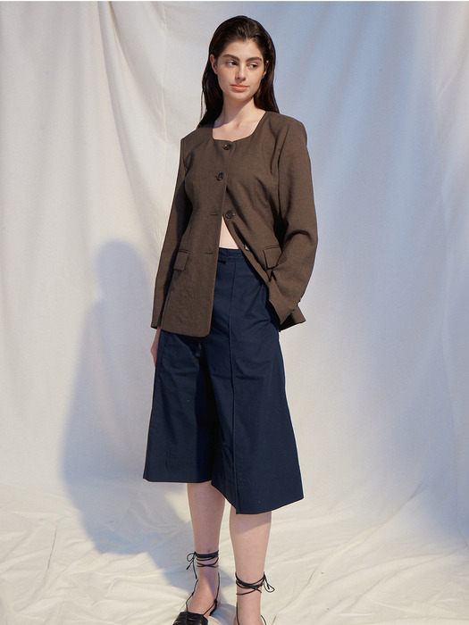 [Easy] Summer Square Neck Jacket _ 2color